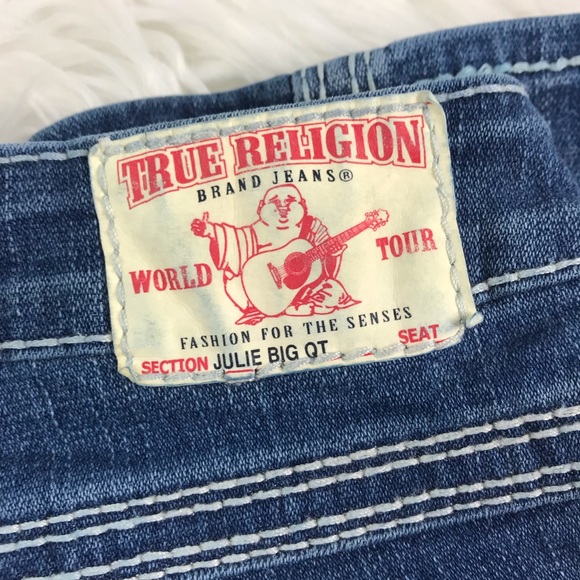True Religion Julie Big QT Blue Jeans - Picture 5 of 5